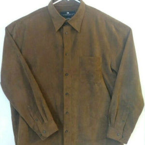 Consensus Sportswear Polyester Corduroy Mens Shirt